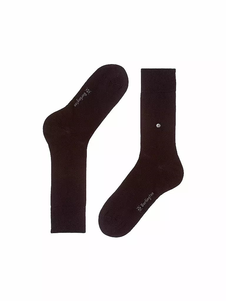 BURLINGTON | Herren Socken EVERYDAY 2-er Pkg. 40-46 black | schwarz
