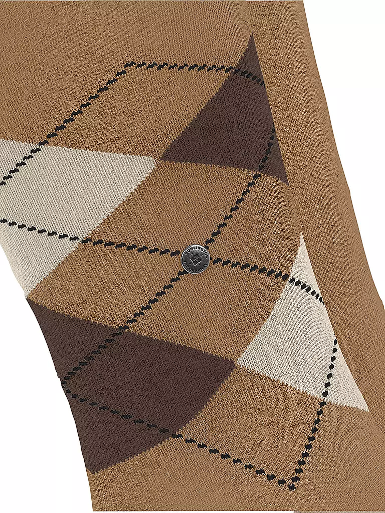 BURLINGTON | Herren Socken EVERYDAY 2-er Pkg. 40-46 brown sugar | camel