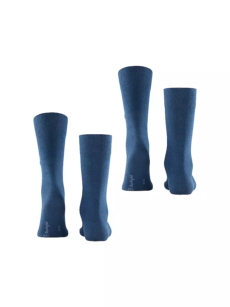 BURLINGTON | Herren Socken EVERYDAY 2-er Pkg. 40-46 dk. marine | blau