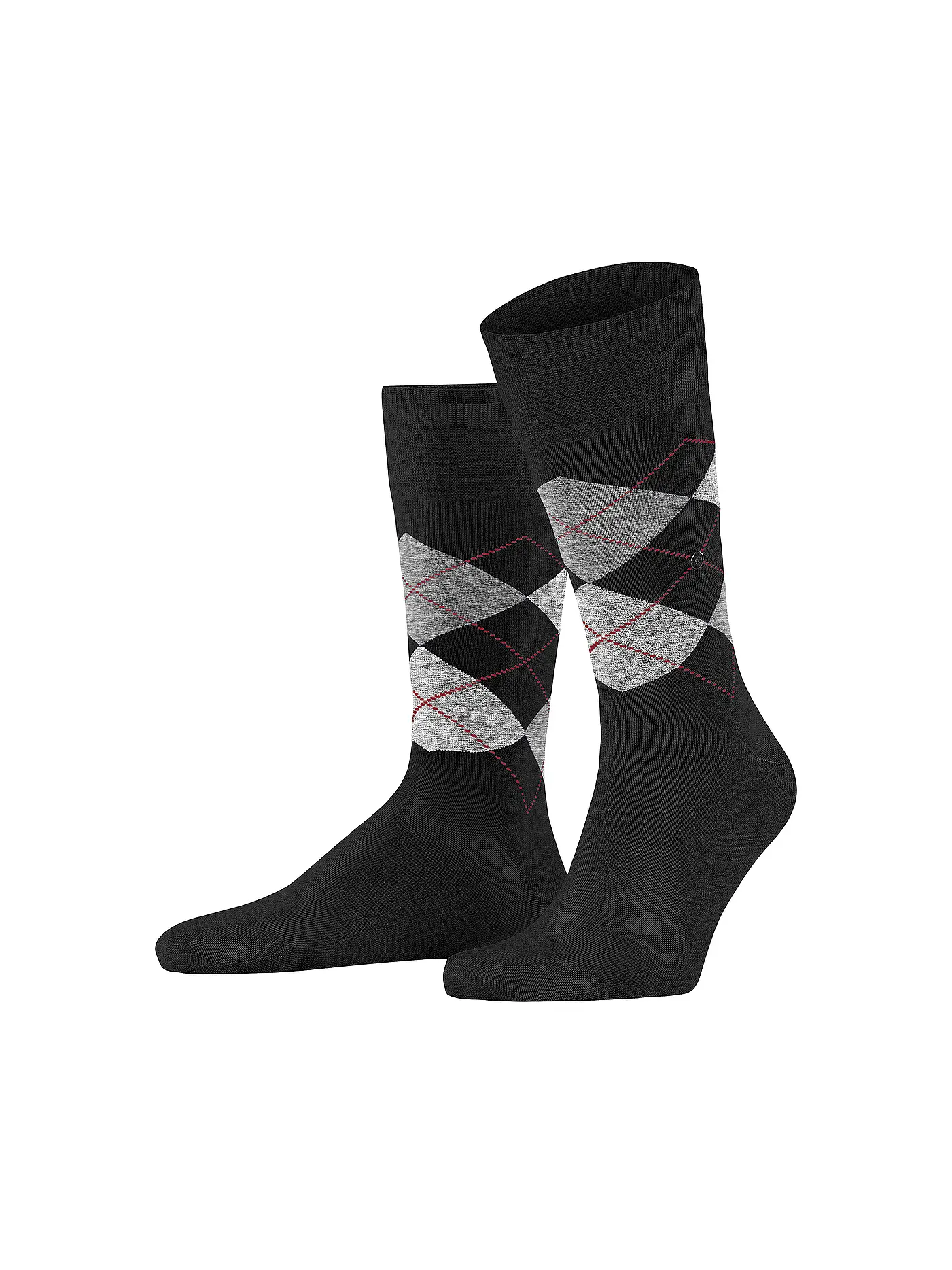 BURLINGTON | Herren Socken Geschenkebox 2er Pkg 40-46 sortiment | dunkelrot