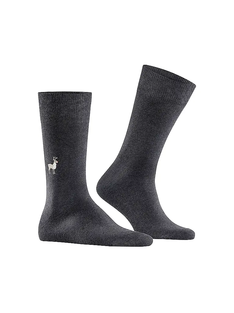 BURLINGTON | Herren Socken Geschenkebox EVERYDAY X-MAS 40-46 sortiment | Grau