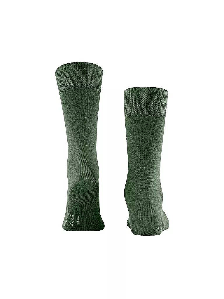 BURLINGTON | Herren Socken LEEDS 40-46 aspargagus | dunkelgrün