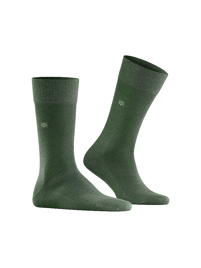 BURLINGTON | Herren Socken LEEDS 40-46 aspargagus | dunkelgrün