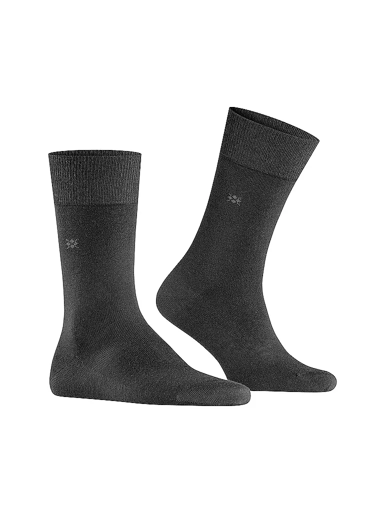 BURLINGTON | Herren Socken LEEDS 40-46 black | schwarz