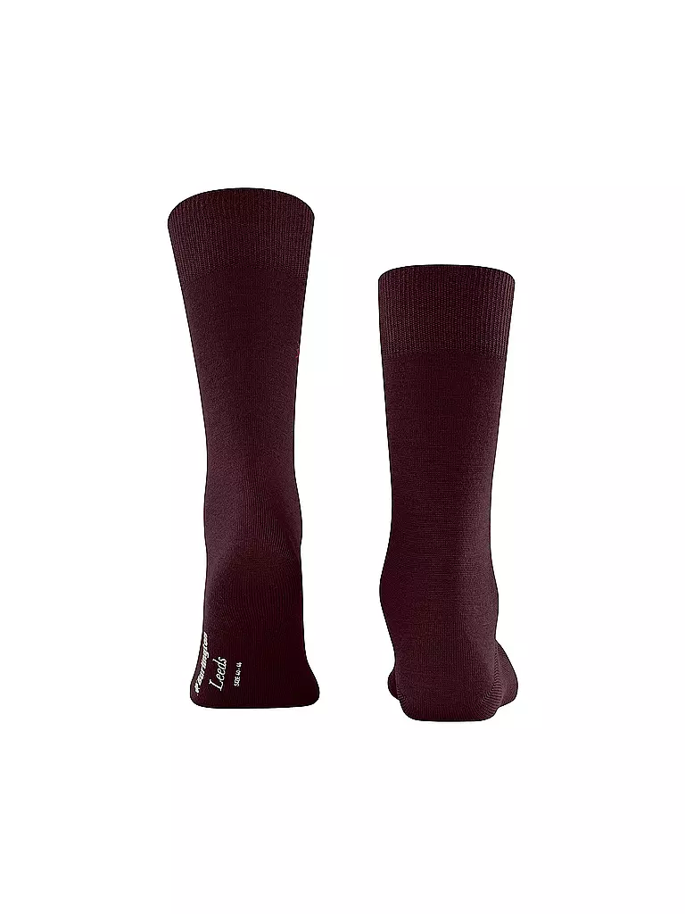 BURLINGTON | Herren Socken LEEDS 40-46 clarent | beere