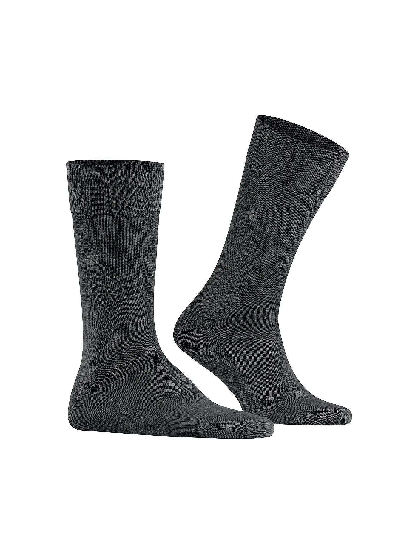 BURLINGTON | Herren Socken LEEDS asphalt mel | grau