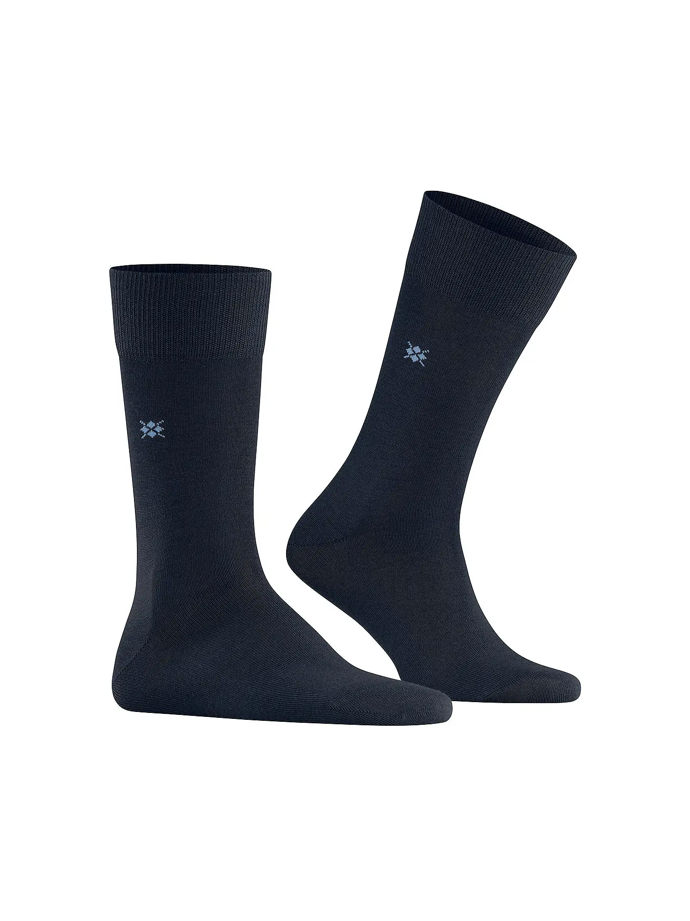 BURLINGTON | Herren Socken LEEDS asphalt mel | dunkelblau
