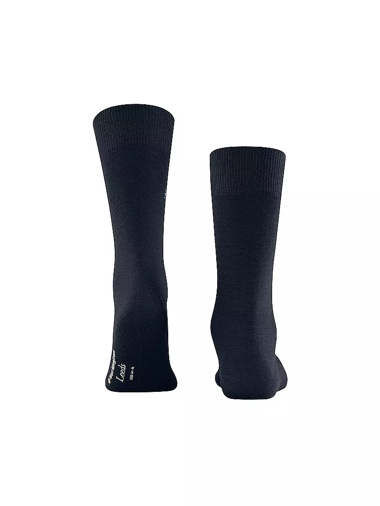BURLINGTON | Herren Socken LEEDS marine | schwarz