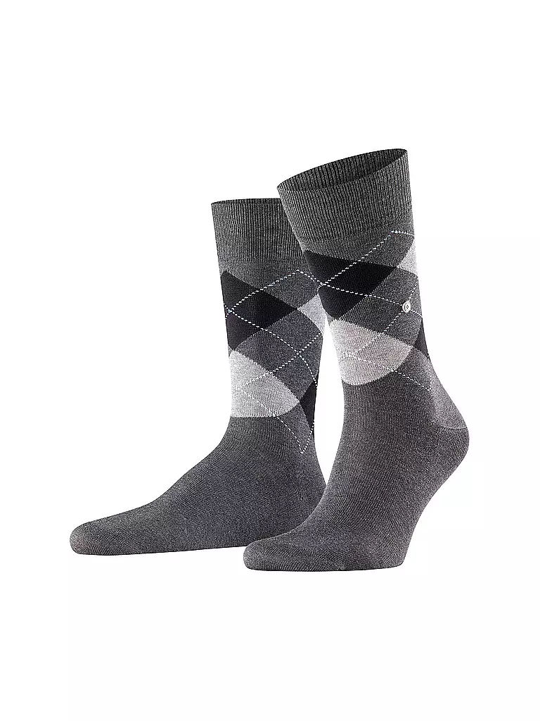 BURLINGTON | Herren Socken MANCHESTER 40-46 anthrazit | grau