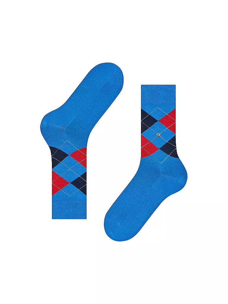 BURLINGTON | Herren Socken MANCHESTER 40-46 prussian blue | blau