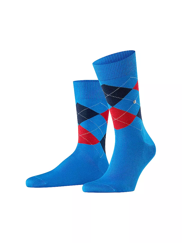 BURLINGTON | Herren Socken MANCHESTER 40-46 prussian blue | blau