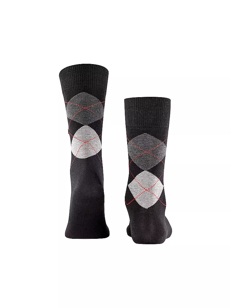 BURLINGTON | Herren Socken MANCHESTER 40-46 schwarz | schwarz