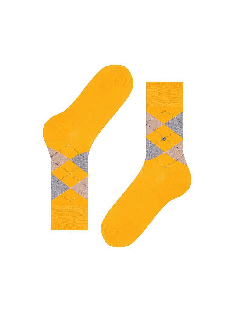 BURLINGTON | Herren Socken MANCHESTER 40-46 spectra yellow | gelb
