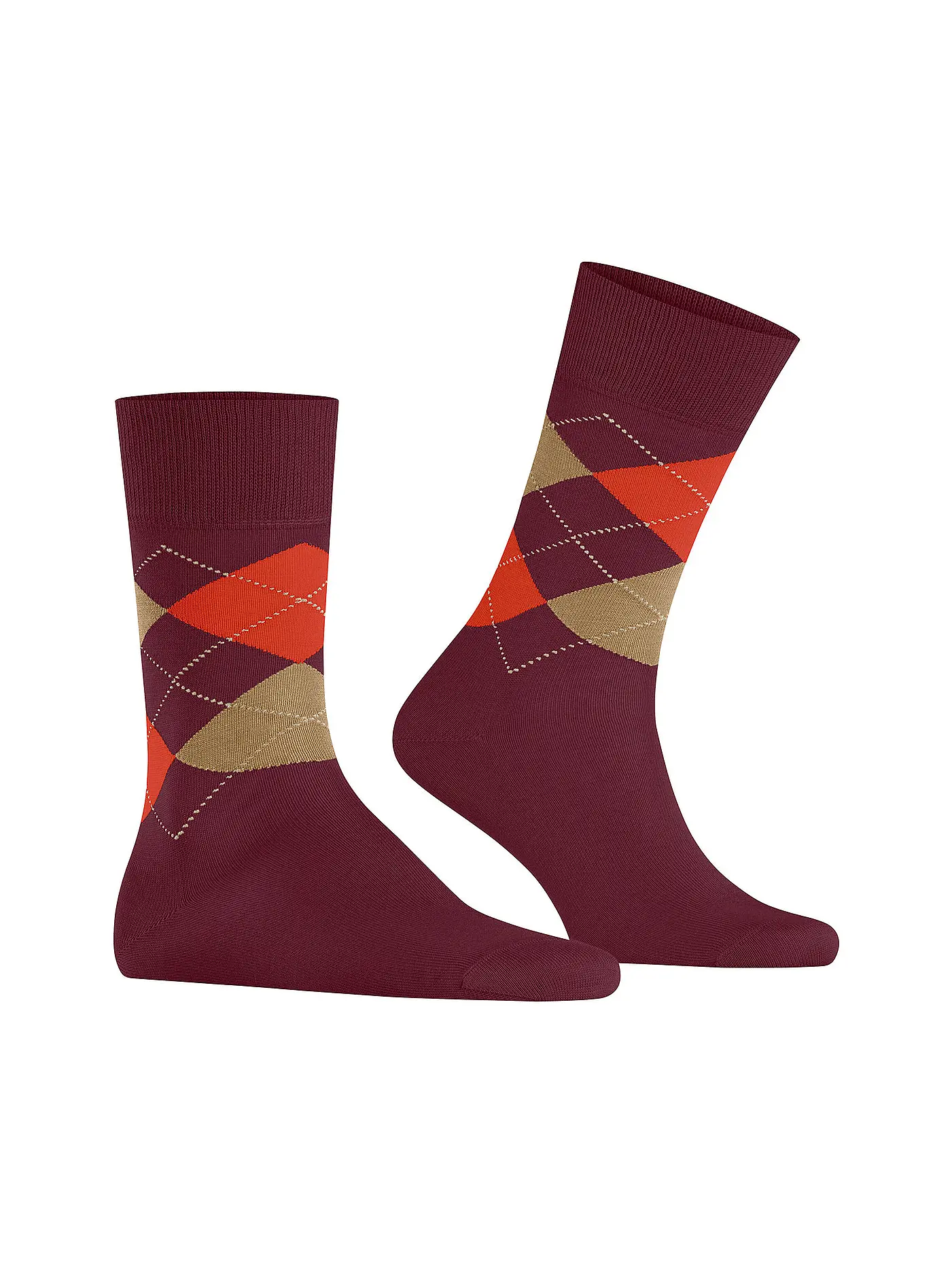 BURLINGTON | Herren Socken MANCHESTER burgund  | dunkelrot