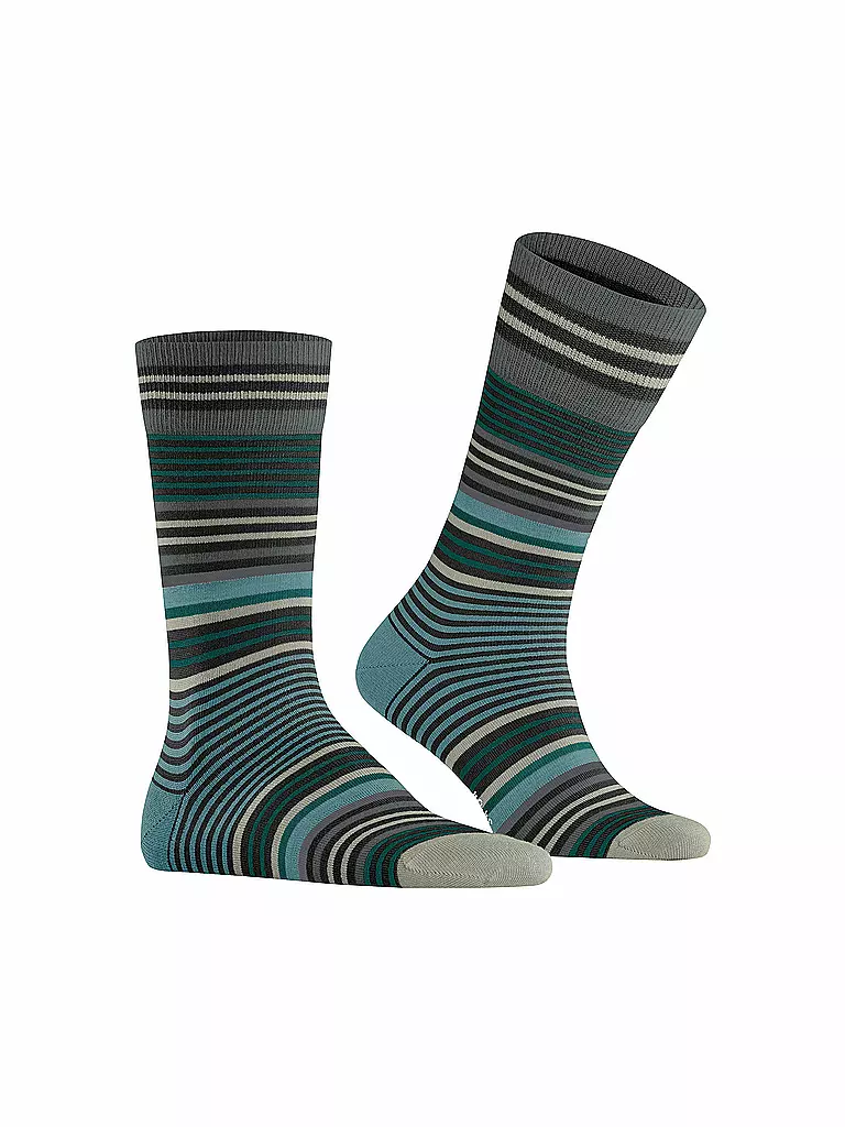 BURLINGTON | Herren Socken STRIPE 40-46 black | bunt