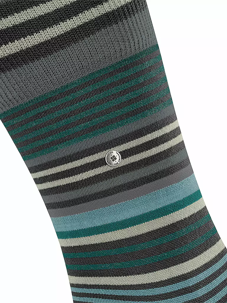 BURLINGTON | Herren Socken STRIPE 40-46 black | schwarz