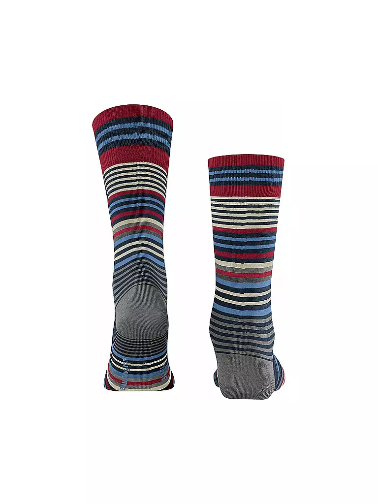 BURLINGTON | Herren Socken STRIPE 40-46 marine | schwarz