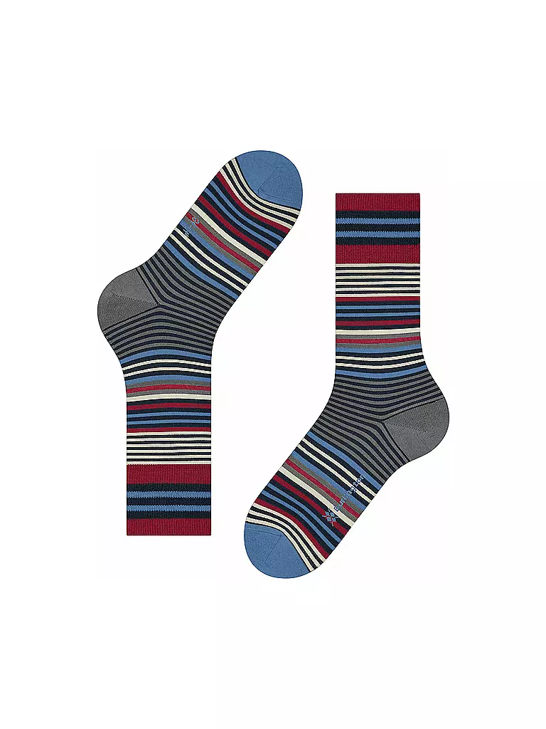 BURLINGTON | Herren Socken STRIPE 40-46 marine | blau