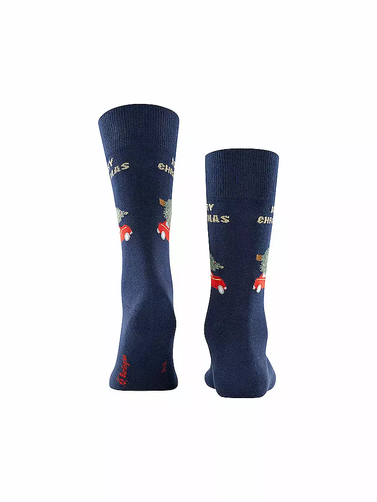 BURLINGTON | Herren Socken X-Mas Car 40-46 | blau
