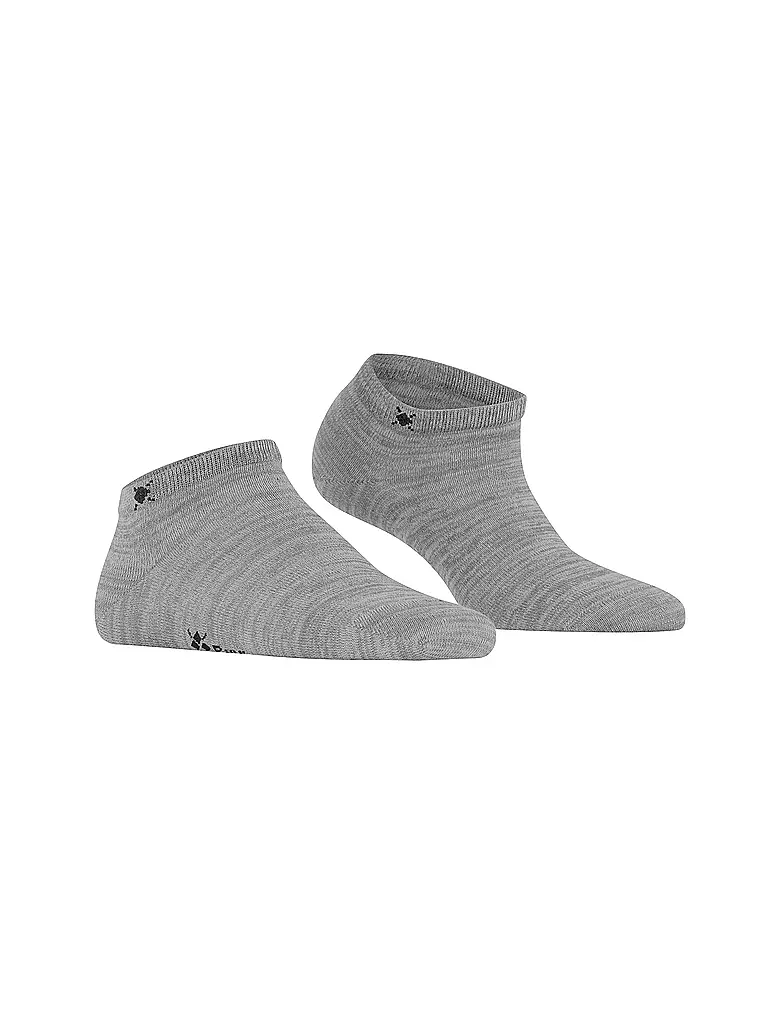 BURLINGTON | Sneaker Socken 36-41 SOHO VIBES light grey | hellgrau