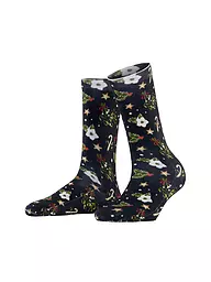 BURLINGTON | Socken FANCY CHRISTMAS 36-41 marine | Dunkelblau