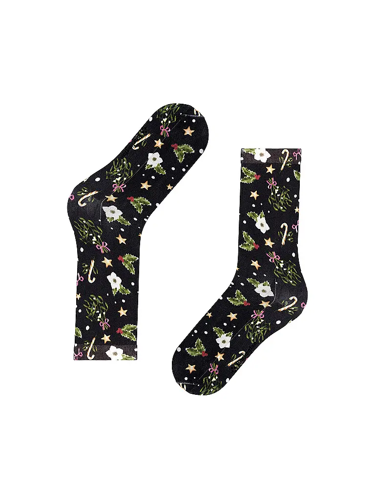 BURLINGTON | Socken FANCY CHRISTMAS 36-41 marine |