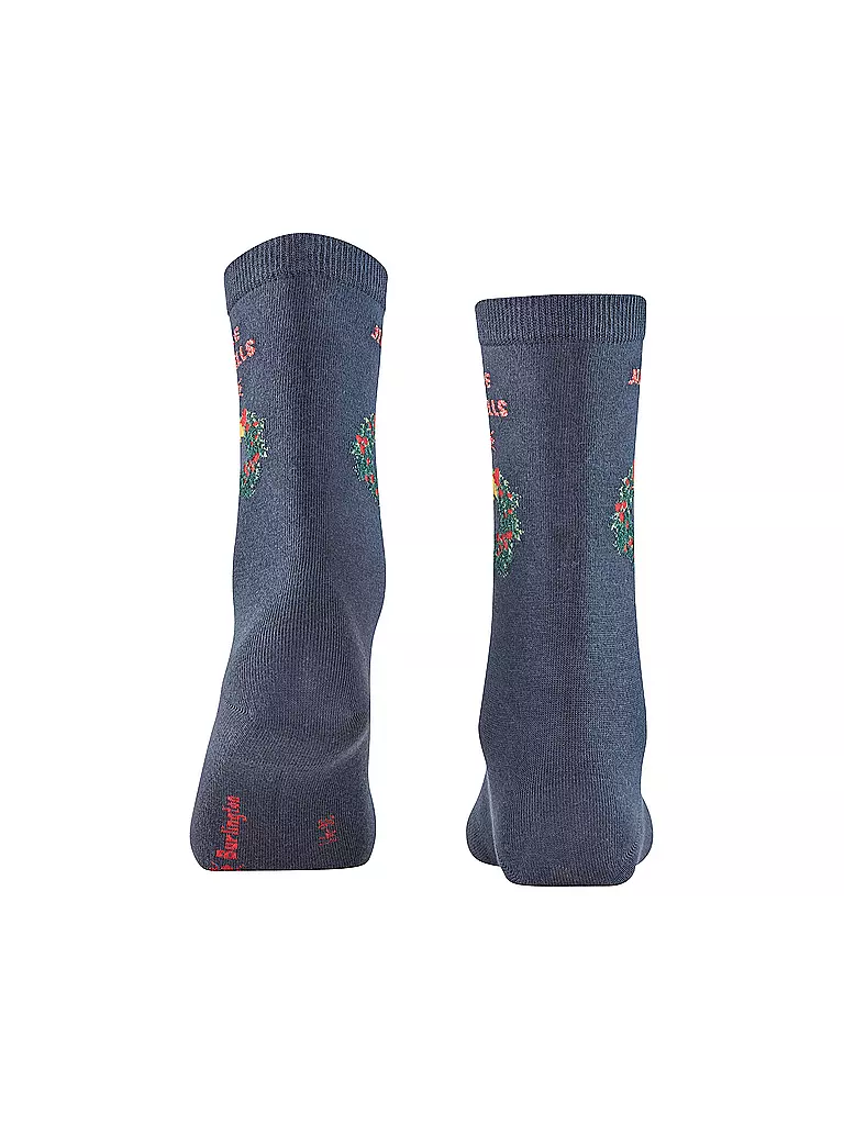 BURLINGTON | Socken JINGLE BELLS 36-41 marine |