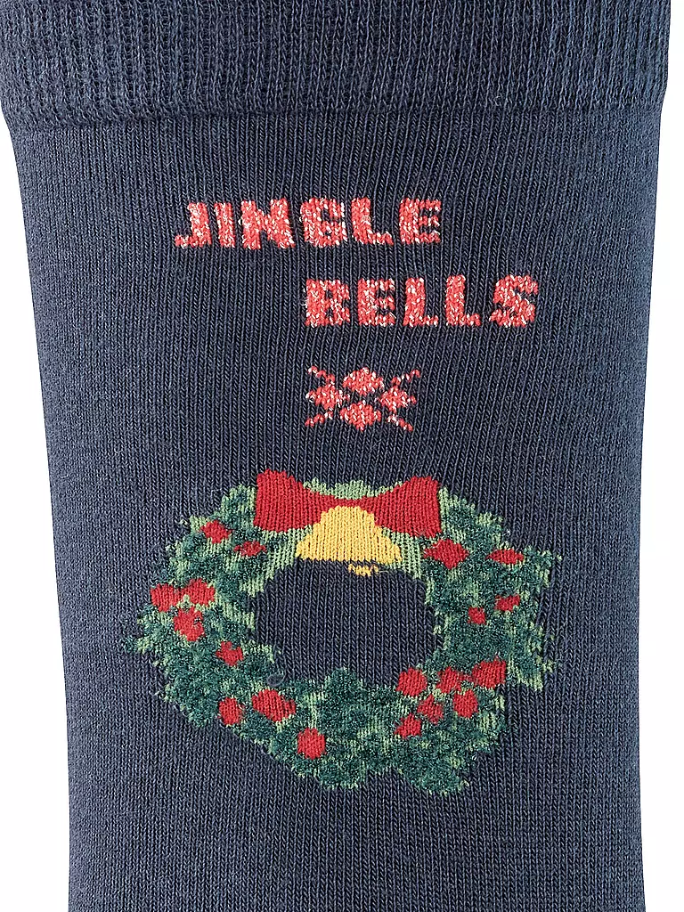 BURLINGTON | Socken JINGLE BELLS 36-41 marine |