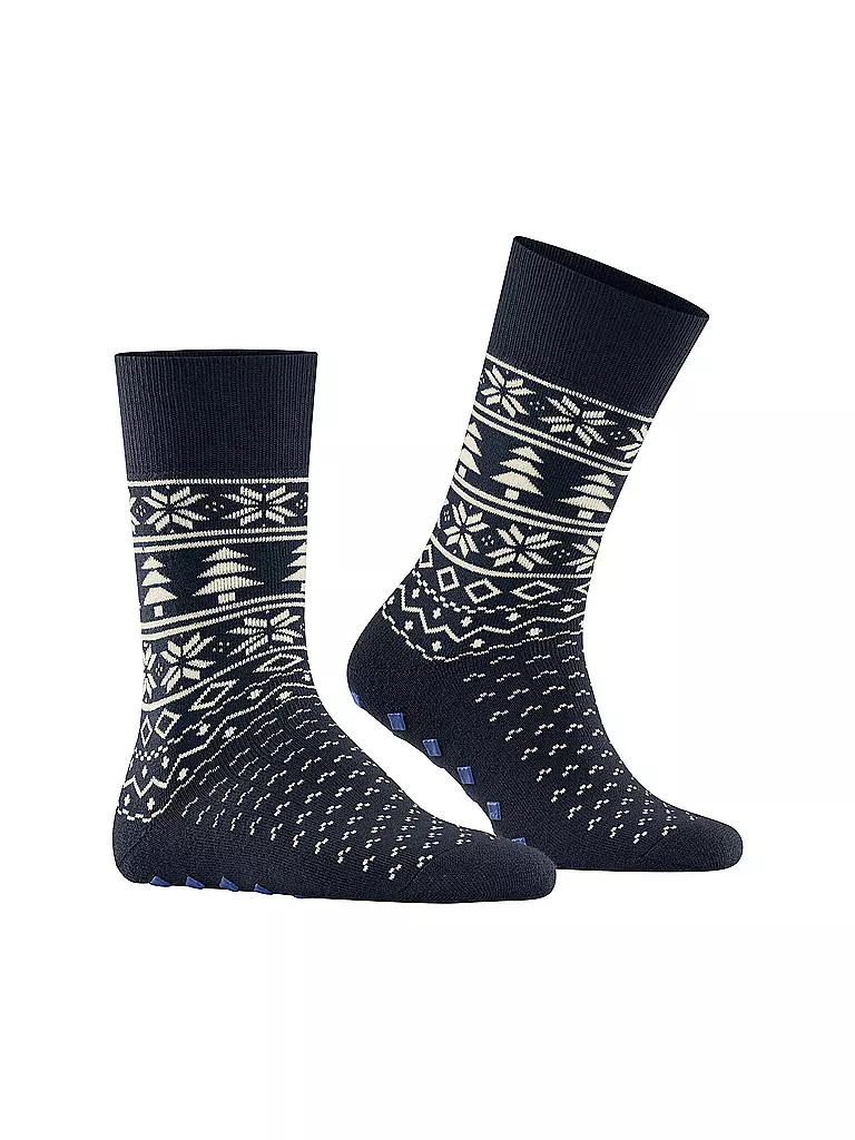 BURLINGTON | Socken X-Mas Fair Isle 40-46 | blau