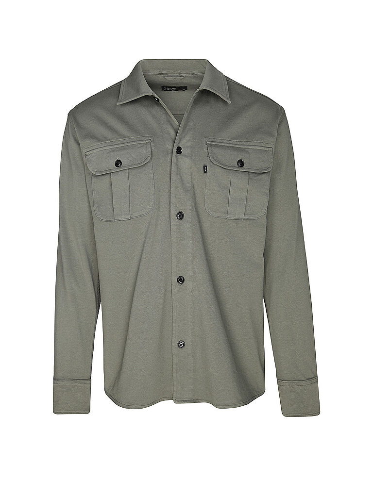 Overshirt PHIL dunkelgrün L herren