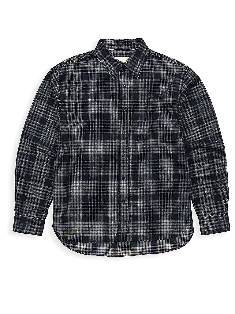 BUTCHER OF BLUE Hemd JUDD blau | M