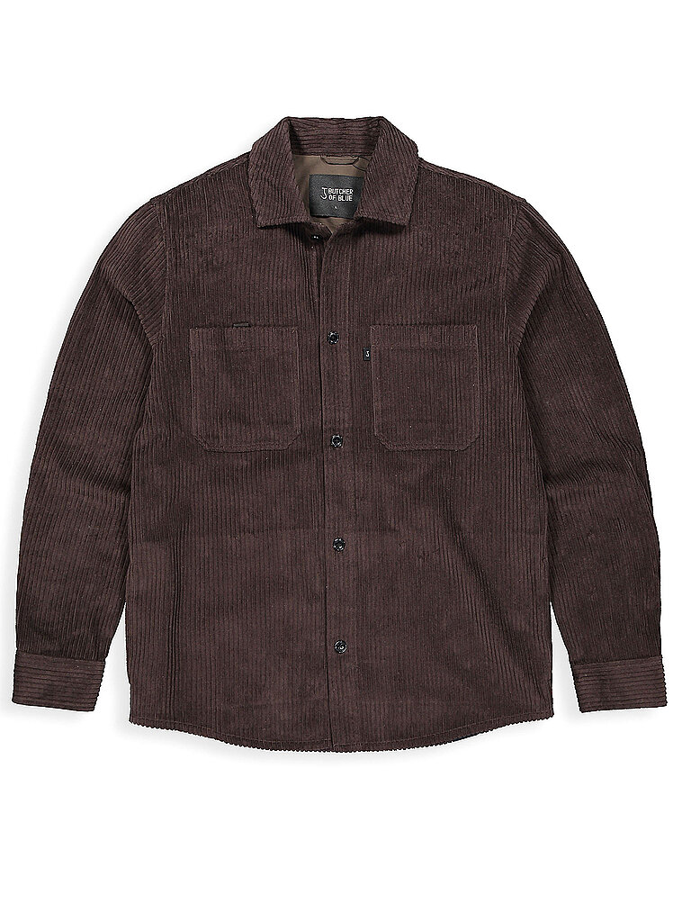 BUTCHER OF BLUE Overshirt COLBY braun | S