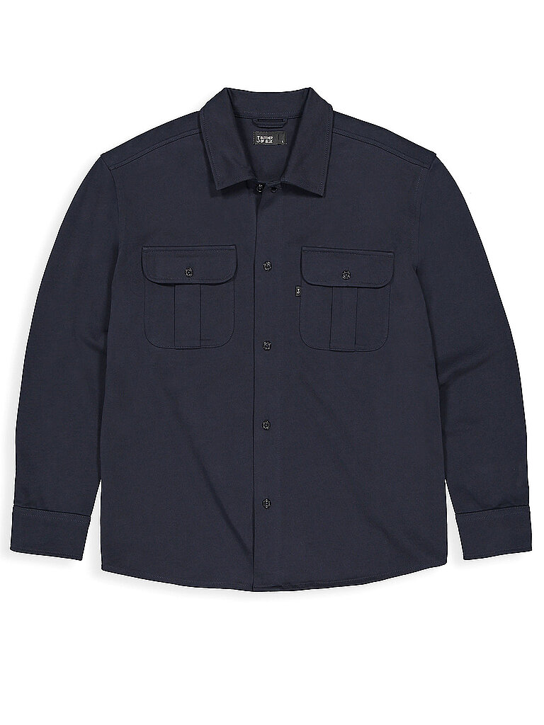 BUTCHER OF BLUE Overshirt PHIL blau | M