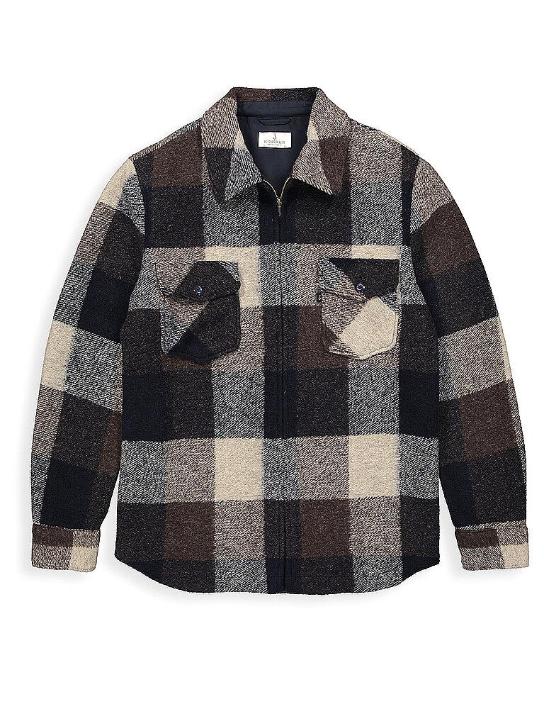 BUTCHER OF BLUE Overshirt VANCE braun | S