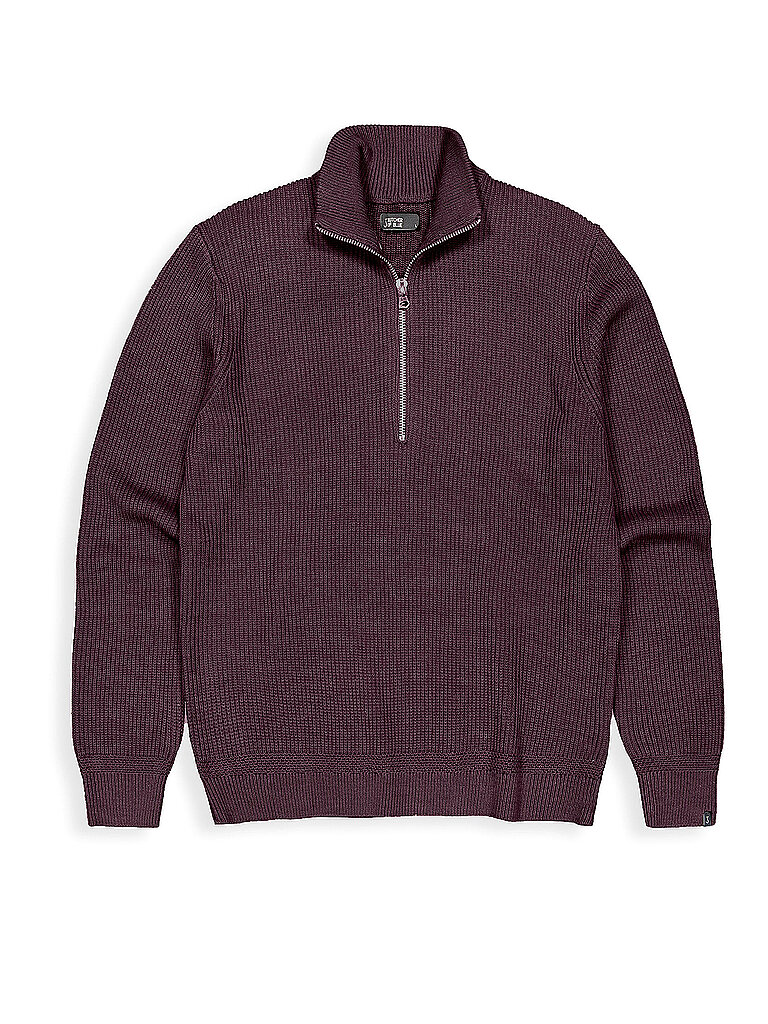 BUTCHER OF BLUE Troyer Pullover GALWAY dunkelrot | S