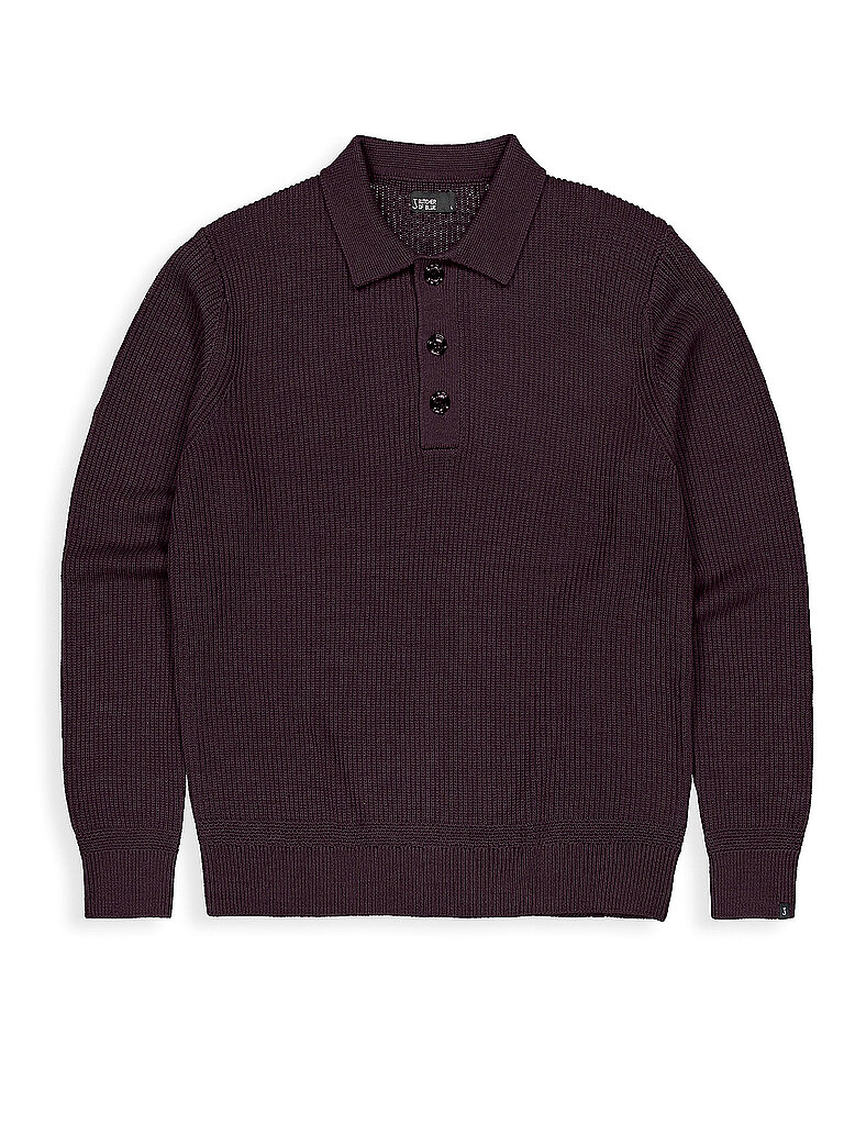 BUTCHER OF BLUE Pullover GALWAY dunkelrot | S