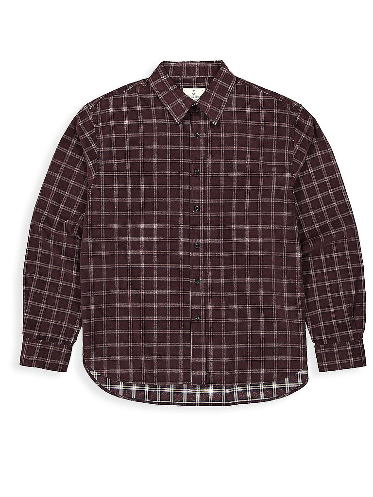 BUTCHER OF BLUE Hemd  dunkelrot | S