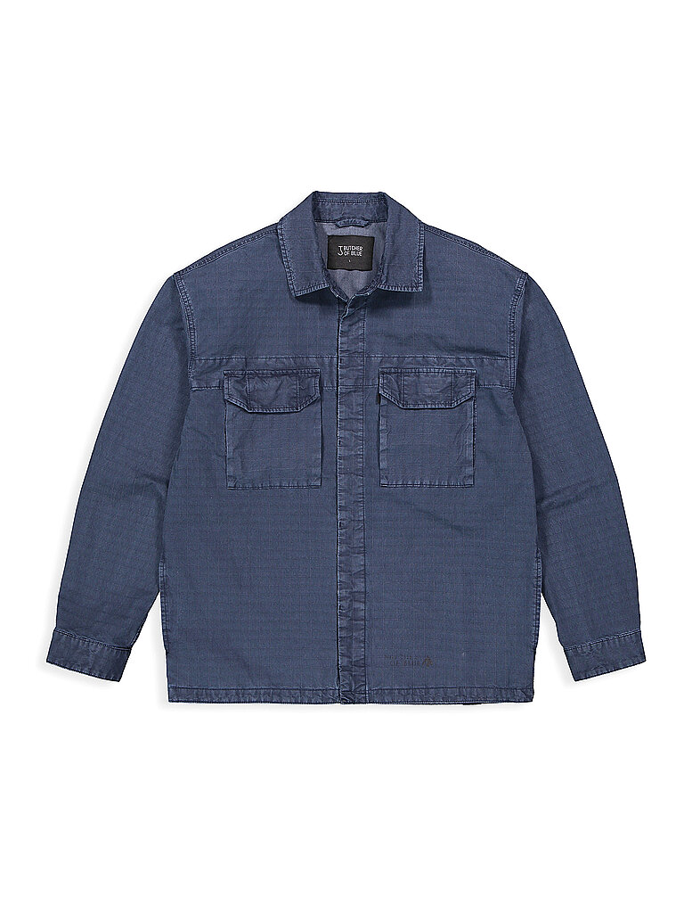 BUTCHER OF BLUE Overshirt DAN blau | L