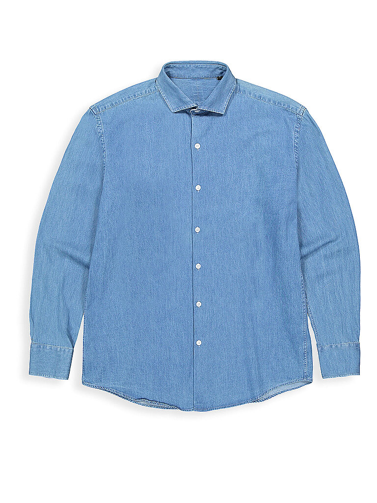 BUTCHER OF BLUE Hemd AIDAN blau | L
