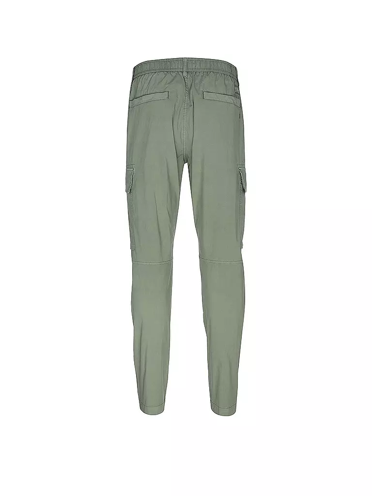 BUTCHER OF BLUE | Cargohose Slim Fit TRISTAN | grün