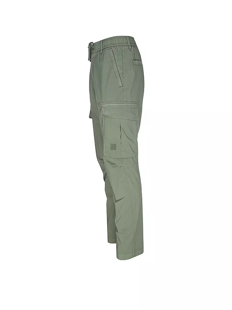 BUTCHER OF BLUE | Cargohose Slim Fit TRISTAN | grün