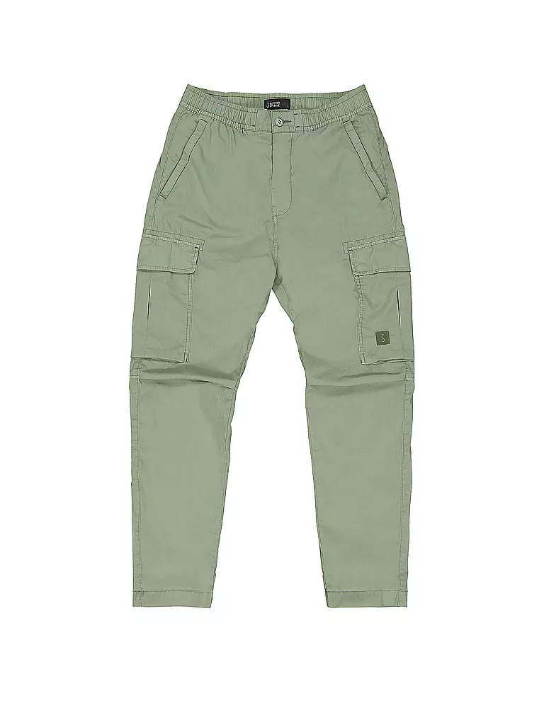 BUTCHER OF BLUE | Cargohose Slim Fit TRISTAN | grün