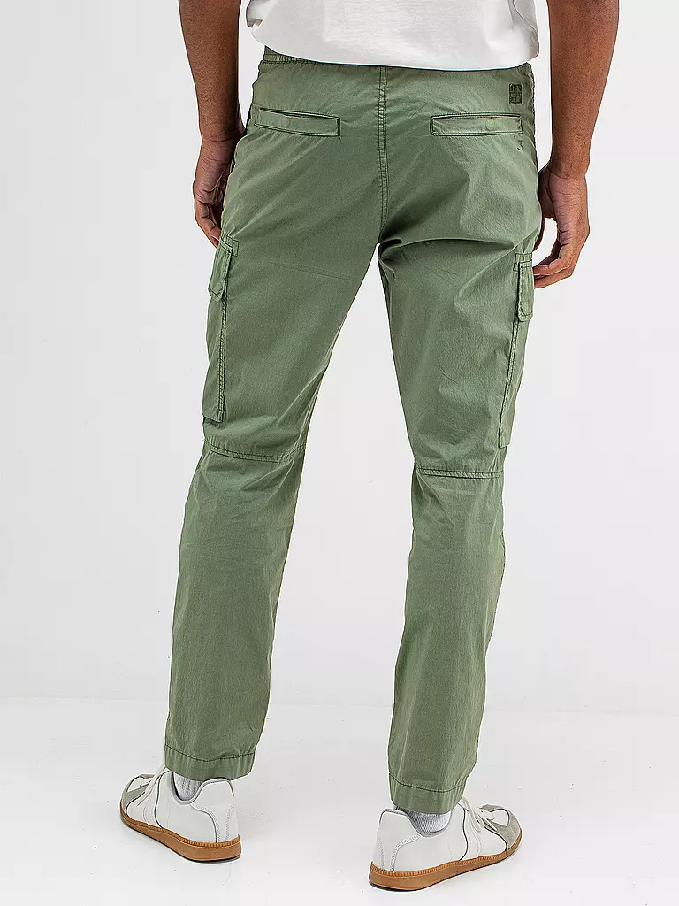 BUTCHER OF BLUE | Cargohose Slim Fit TRISTAN | grün