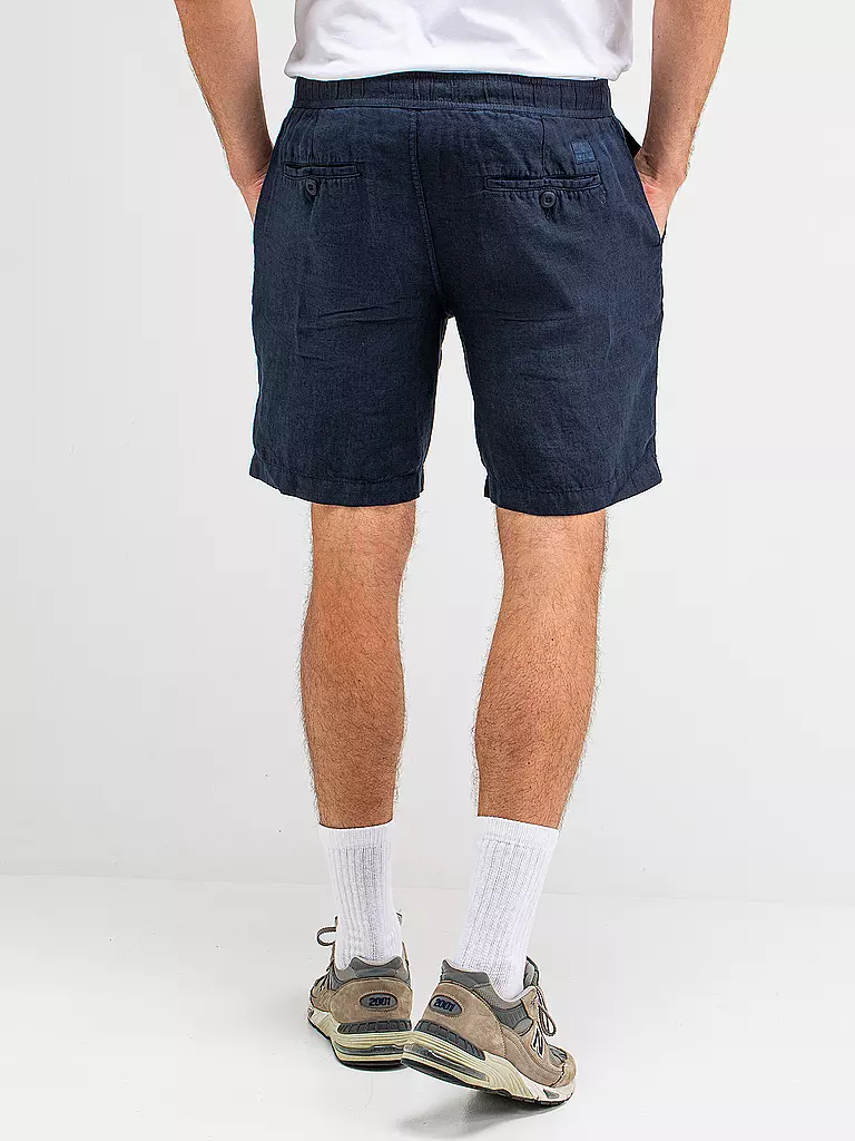 BUTCHER OF BLUE | Leinenshorts LONER | blau