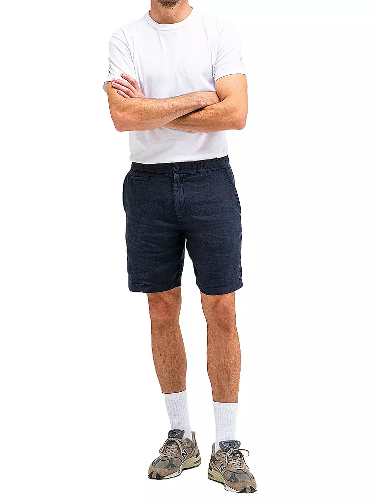 BUTCHER OF BLUE | Leinenshorts LONER | blau