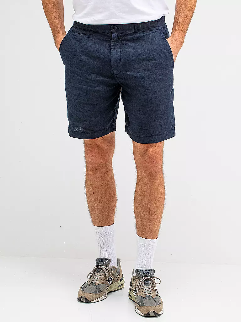 BUTCHER OF BLUE | Leinenshorts LONER | blau