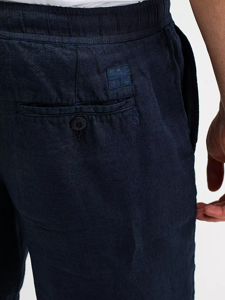 BUTCHER OF BLUE | Leinenshorts LONER | blau