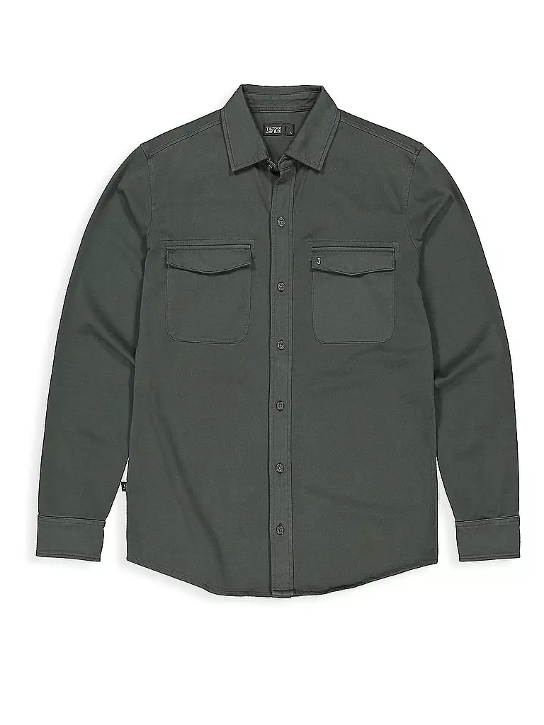 BUTCHER OF BLUE | Overshirt FINN | dunkelgrün