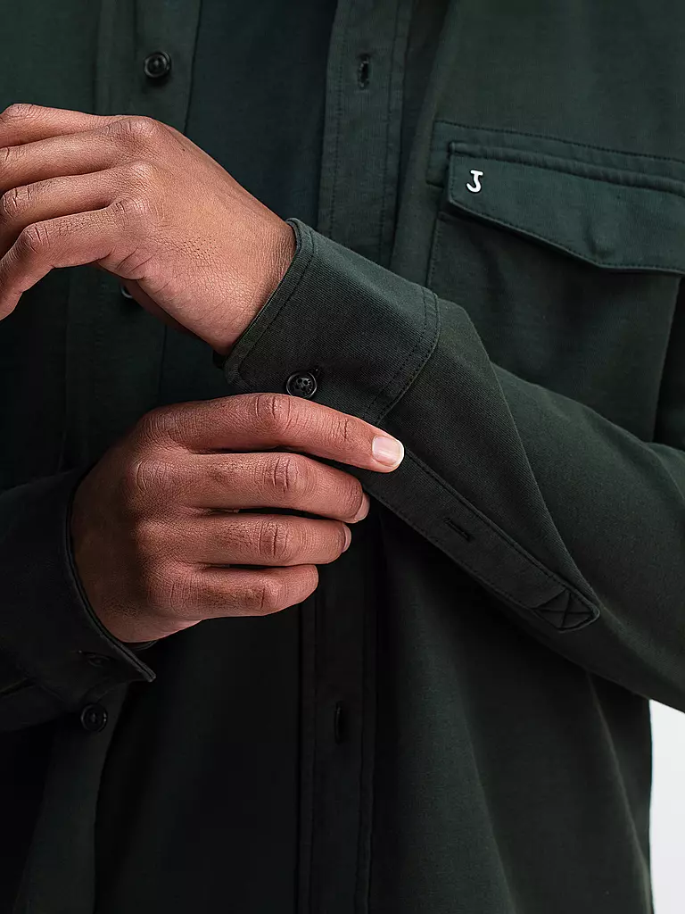 BUTCHER OF BLUE | Overshirt FINN | dunkelgrün