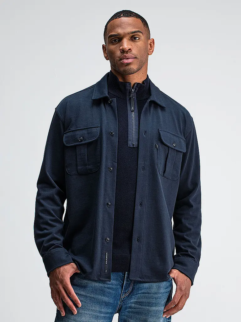 BUTCHER OF BLUE | Overshirt PHIL  | Blau